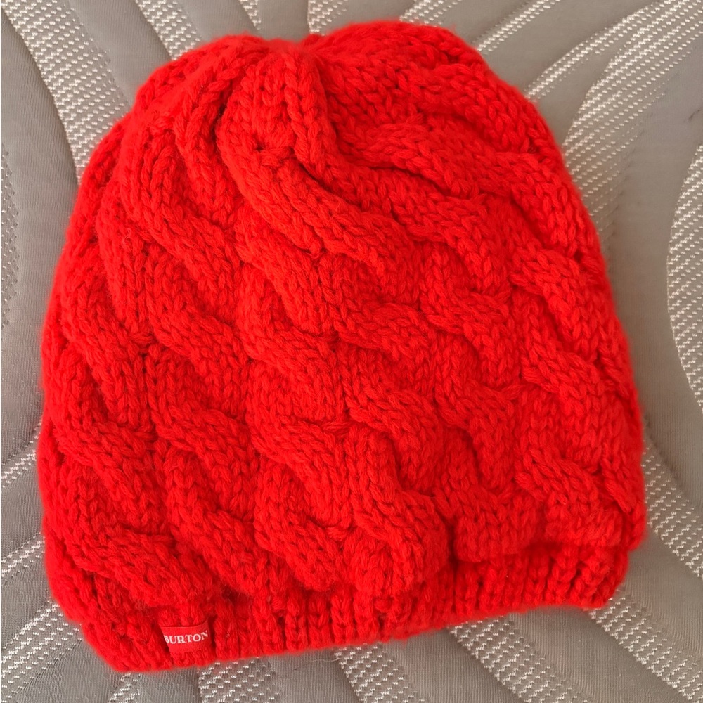 Burton women’s faux fur lined beanie